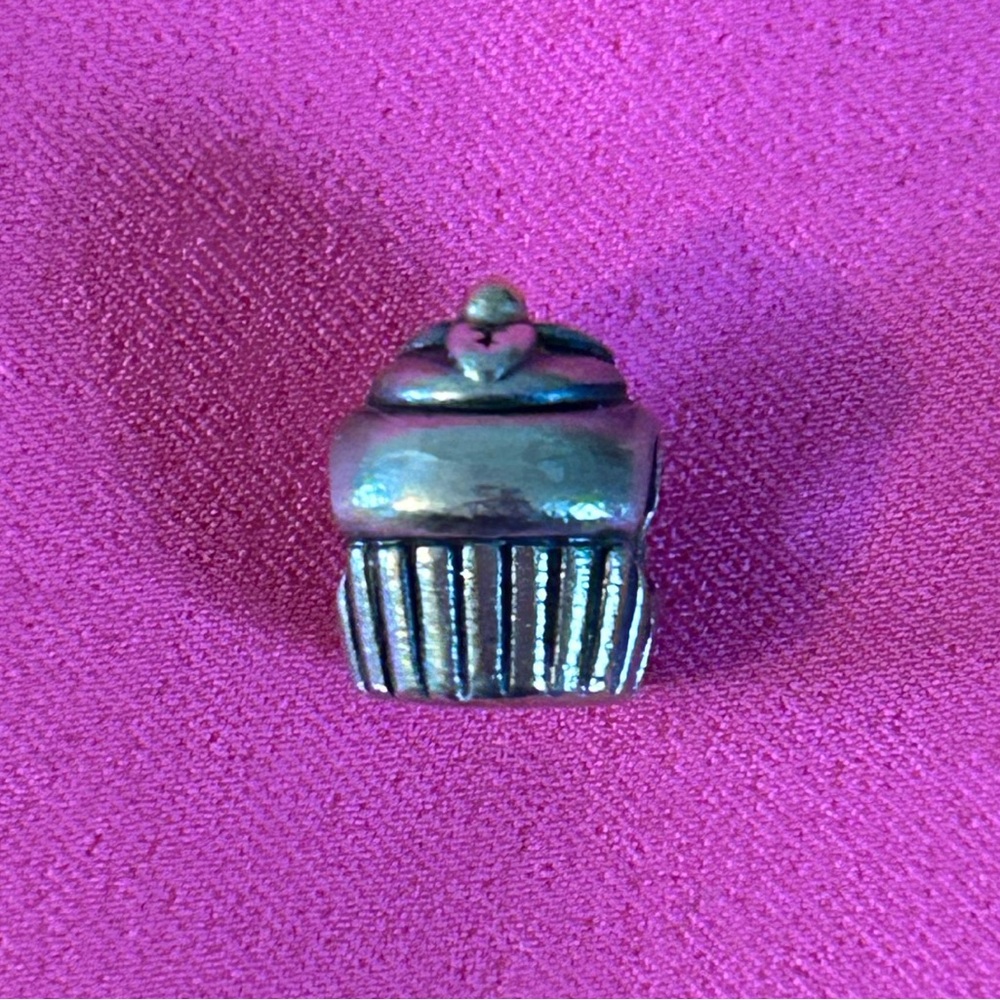 Pandora Retired Cupcake Charm